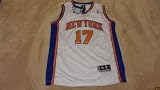 New York Knicks Authentic Jerseys #17 Jeremy Lin WHITE Basketball Jersey SIZE 50 (All are Sewn on