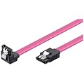 Wentronic HDD S-ATA Kabel 1,5GBs/3GBs (S-ATA L-Type auf L-Type 90) 0,5m rot
