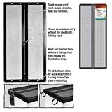 Pet Supplies : ENERGY SAVERS ZILLA SCREEN WITH HINGE 29 GALLON 30 x 12 inch