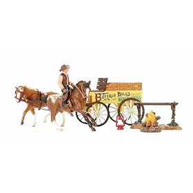 Click here to buy Breyer - Buffalo Bill Set - Stablemates by Breyer.