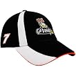#7 Danica Patrick Black-White 2010 Official Pit Adjustable Hat