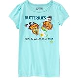 クレイジーエイト Crazy 8/ ナショナルジオグラフィックバタフライティ アクア トップス半袖Tシャツ XS【並行輸入】