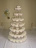 from Cakestandz 7 Tier 5mm Thick Acrylic Wedding Party Favour Cupcake Cake Stand by Classikool