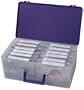 Advantus Cropper Hopper Photo Supply Case, Purple, 7-3/4-Inch-by-13-1/4-Inch-by-5-Inch