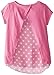 Dream Star Big Girls' Fashion Girl Screen with Applique and Printed Chiffon Hand