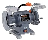 Terratek TBG6 Heavy Duty 6-Inch Bench Grinder with Light