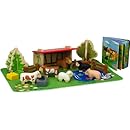 Hape Barnyard Animals Playset