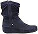 FitFlop Women's Zip Up Crush Boot (Suede), Supernavy, 8 M US