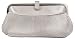 Satin Pleats, Metal Frame, Closure - Evening Bags - Yassmina (71 46149)