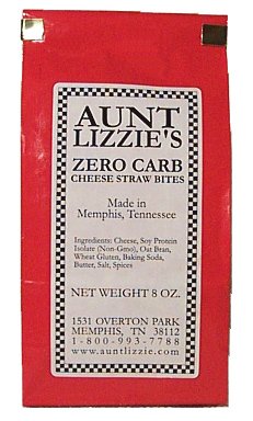 Aunt Lizzie's Zero Carb Cheese Straw Bites by Cheese Straw Bites