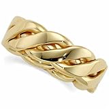 14Kt Yellow Gold Ladies Hand Woven Gold Band