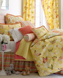 Legacy Home Butterfly Vine Bed Linens Twin Duvet Cover 68 x 86