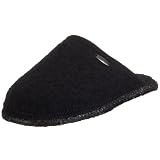 Giesswein 46267 Tino, Unisex - Erwachsene Hausschuhe, Schwarz (schwarz 022), EU 38, (US 7)
