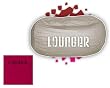 Comfort Sac Lounger Sac In Lipstick Finish By Elite Furniture