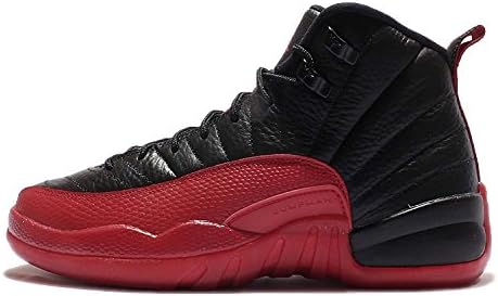 Nike's Mens Air Jordan 12 Retro "Flu Games" Black/Varisty Red Leather 8D(M)US