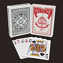 Set of 3 Two Decks of Motor Brand Cards - Red and Blue - Playing Cards > Standard > Other