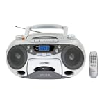 Unirex RX-949MP Portable Stereo CD Player With Radio Cassette Recorder