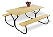 Jack Post-Xizmen FC-30 Fiesta Charm Picnic Table - Frame Only