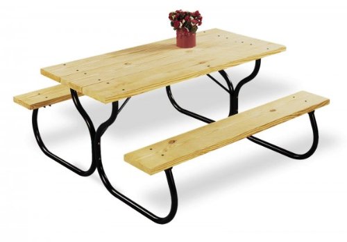 Jack Post-Xizmen FC-30 Fiesta Charm Picnic Table - Frame Only