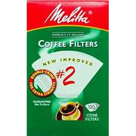 Click here to buy MELITTA 622712 100PK #2 Cone Filter by Melitta.