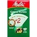 Melitta U S A Inc 622712 No. 2 Cone White Paper Filter