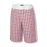 Adidas 2008 Women's Plaid Print Bermuda Golf Short