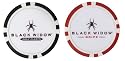 Pride BWPC001 Black Widow Poker Chips