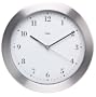 Polder Aluminum 11-Inch Wall Clock