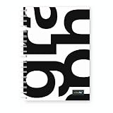 Spiral Notebook - Graph Paper by WhoMi Spiral Notebook - Graph Paper by WhoMi