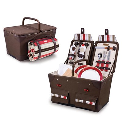 Pioneer Picnic Basket - Moka Picnic Basket