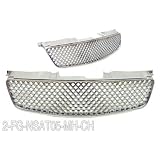 2005-2006 Nissan Altima Mesh Front Grill Chrome by RS Type