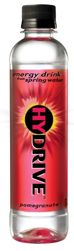 Hydrive Energy Drink from Spring Water, Pomegranate, 11.2-Ounce Bottles (Pack of 18) by Hydrive