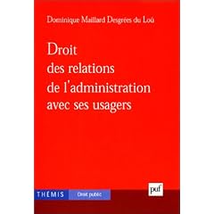 Droit des relations de l'administration avec ses usagers