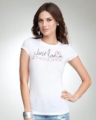bebe Logo Just Love Me Tee - WEB EXCLUSIVE
