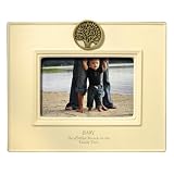 Grasslands Road Everyday Life Baby The Littlest Branch On the Family Tree Antique White Ceramic Frame, 4 by 6-Inch