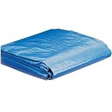 10ft. x 12ft. Northern Blue Woven Poly Tarp