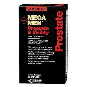 GNC GNC MEGA MEN PROSTATE & VIRILITY 90 CAPS SINGLE & MULTI PACKS (Two Bottles each of 90 Caplets)