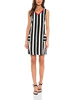 ALMATRICHI Vestido Aniella (Negro / Crudo)