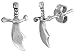 Tiny Sterling Silver Knife Stud Earrings