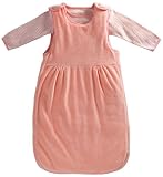 Tadpoles Organic Sleep Sack & T-Shirt 0-3 Months (Salmon)