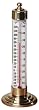 Conant Custom Brass Model T-2 Vermont Polished Brass Tabletop Thermometer