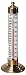 Conant Custom Brass Model T-2 Vermont Polished Brass Tabletop Thermometer