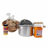 Whirley-Pop Classic Gift Set - Silvertone Pan