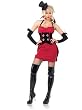 Sexy Vampire Costume Vampiress Costume Red Mini Dress Theatre Costumes
