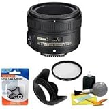 Nikon 50mm f/1.8G AF-S NIKKOR Lens for Nikon Digital SLR Cameras (2199) wit ....
