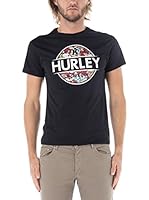 Nike Hurley Camiseta Manga Corta Kustom (Negro)