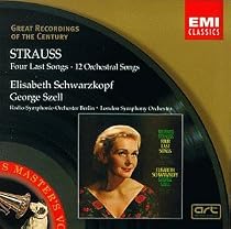 Strauss - Four Last Songs 12 Orchestral Songs