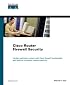 Cisco Router Firewall Security (Networking Technology)