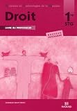 Revue Magnard  / Droit 1e STG : Livre du professeur