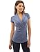 PattyBoutik Women's Shawl Collar Short Sleeve Blouse